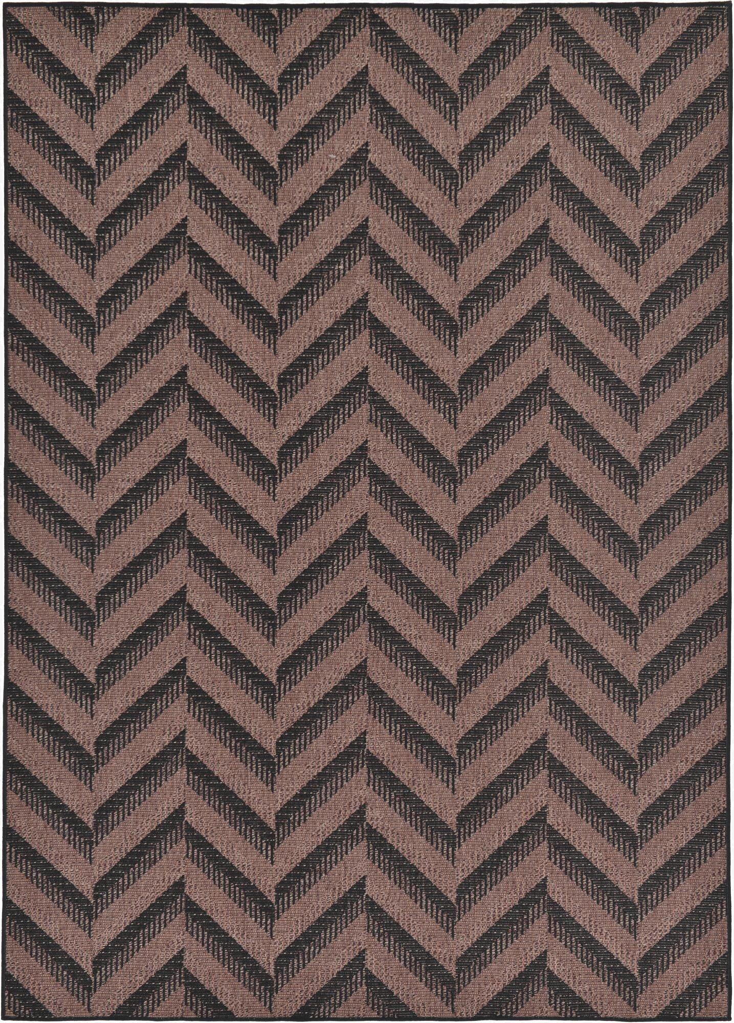 7' x 10'  Washable Modern Indoor / Outdoor Rug