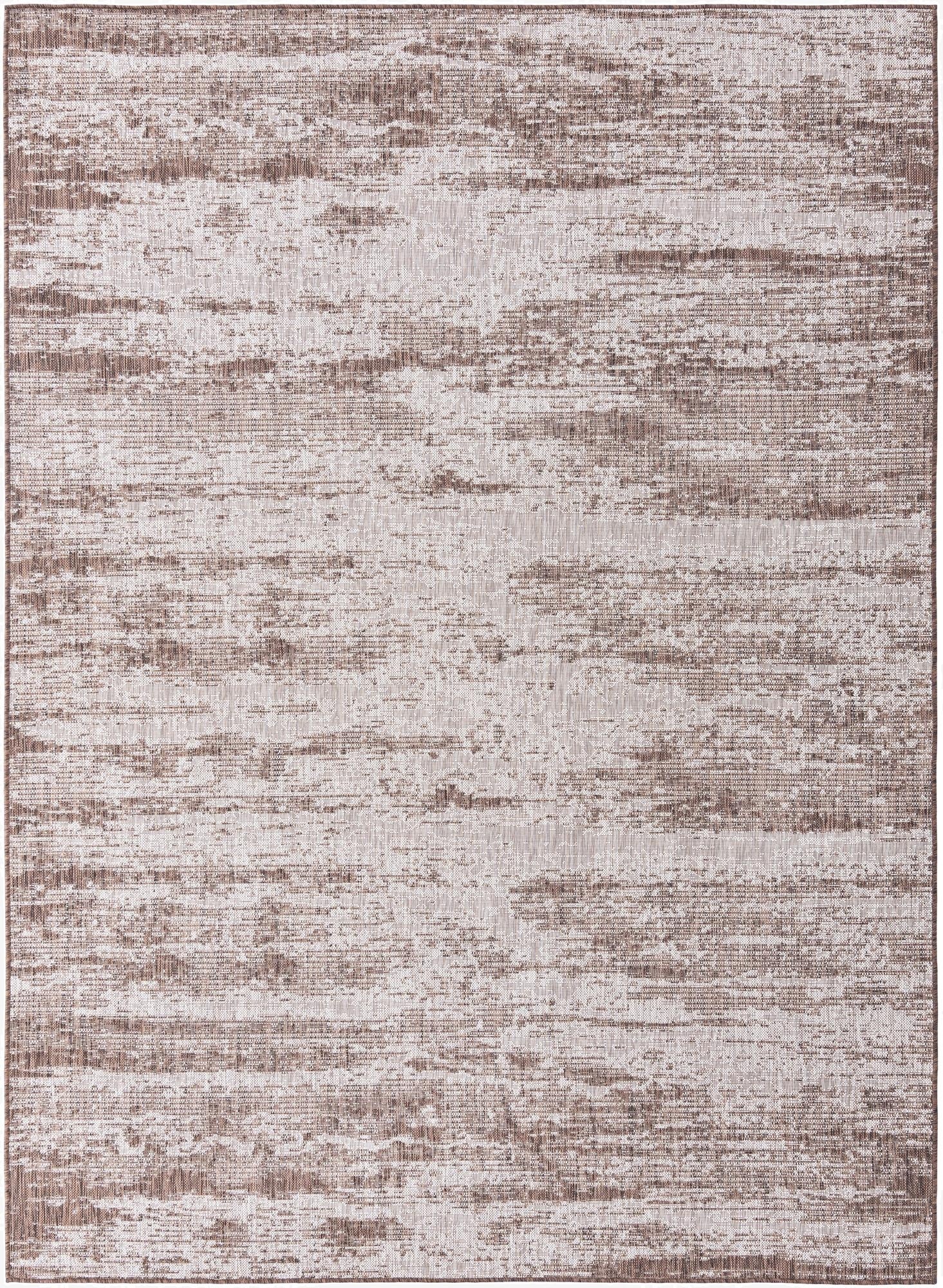 Primary image 7' 10 x 11'  Washable Modern Indoor / Outdoor Rug