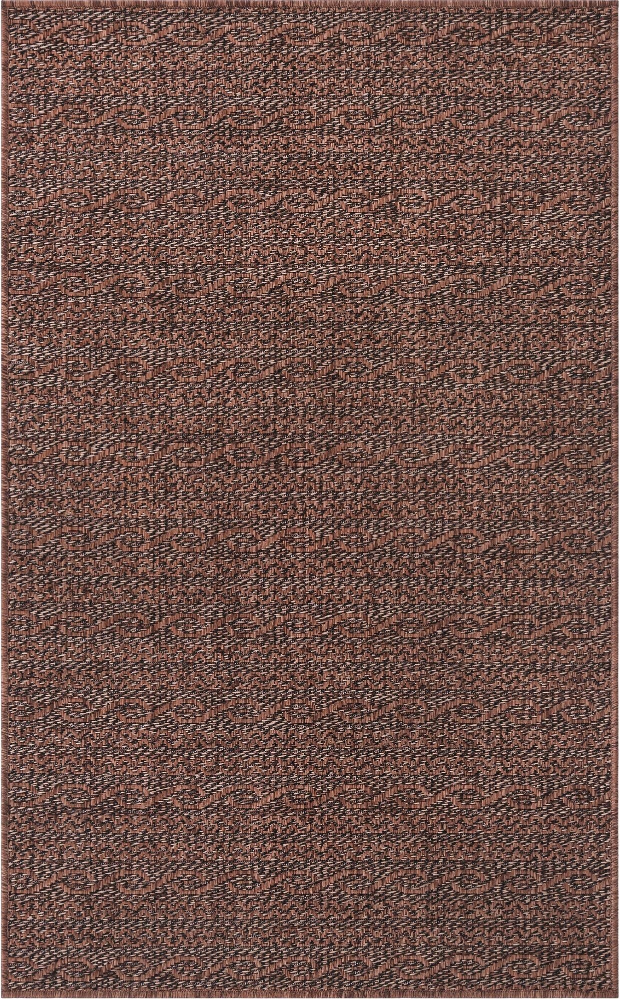 3' 3 x 5'  Washable Modern Indoor / Outdoor Rug
