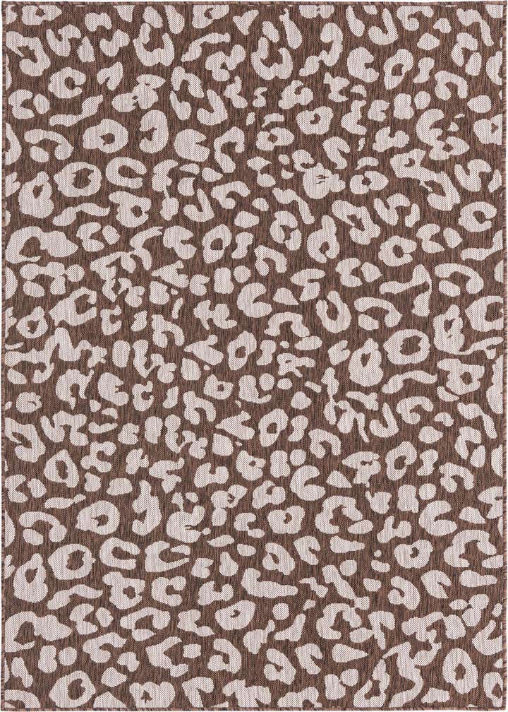 5' 3 x 8' Easy-Clean Safari Indoor / Outdoor Rug