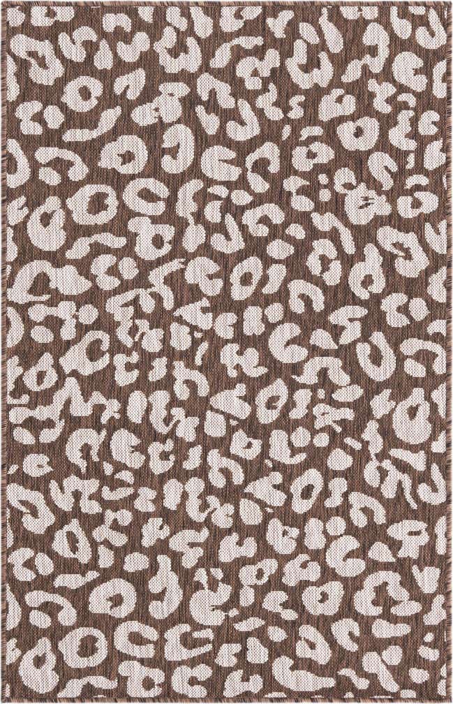 3' x 5' 3 Easy-Clean Safari Indoor / Outdoor Rug