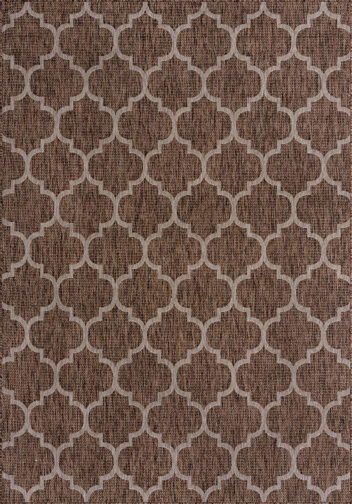 7' x 10' Easy-Clean Trellis Indoor / Outdoor Rug
