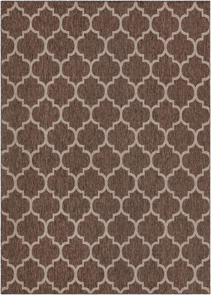 9' x 12' Easy-Clean Trellis Indoor / Outdoor Rug