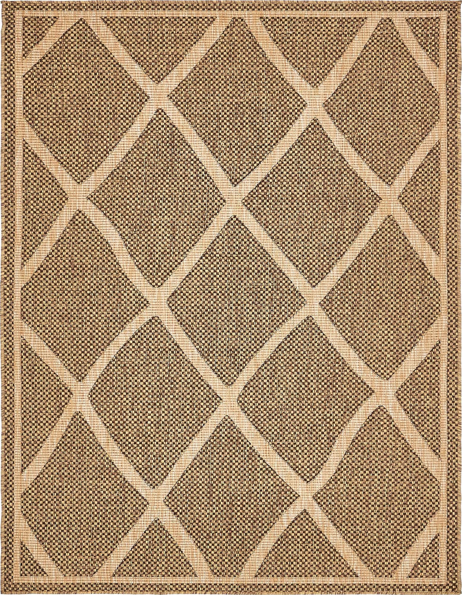 5' x 8' Easy-Clean Trellis Indoor / Outdoor Rug