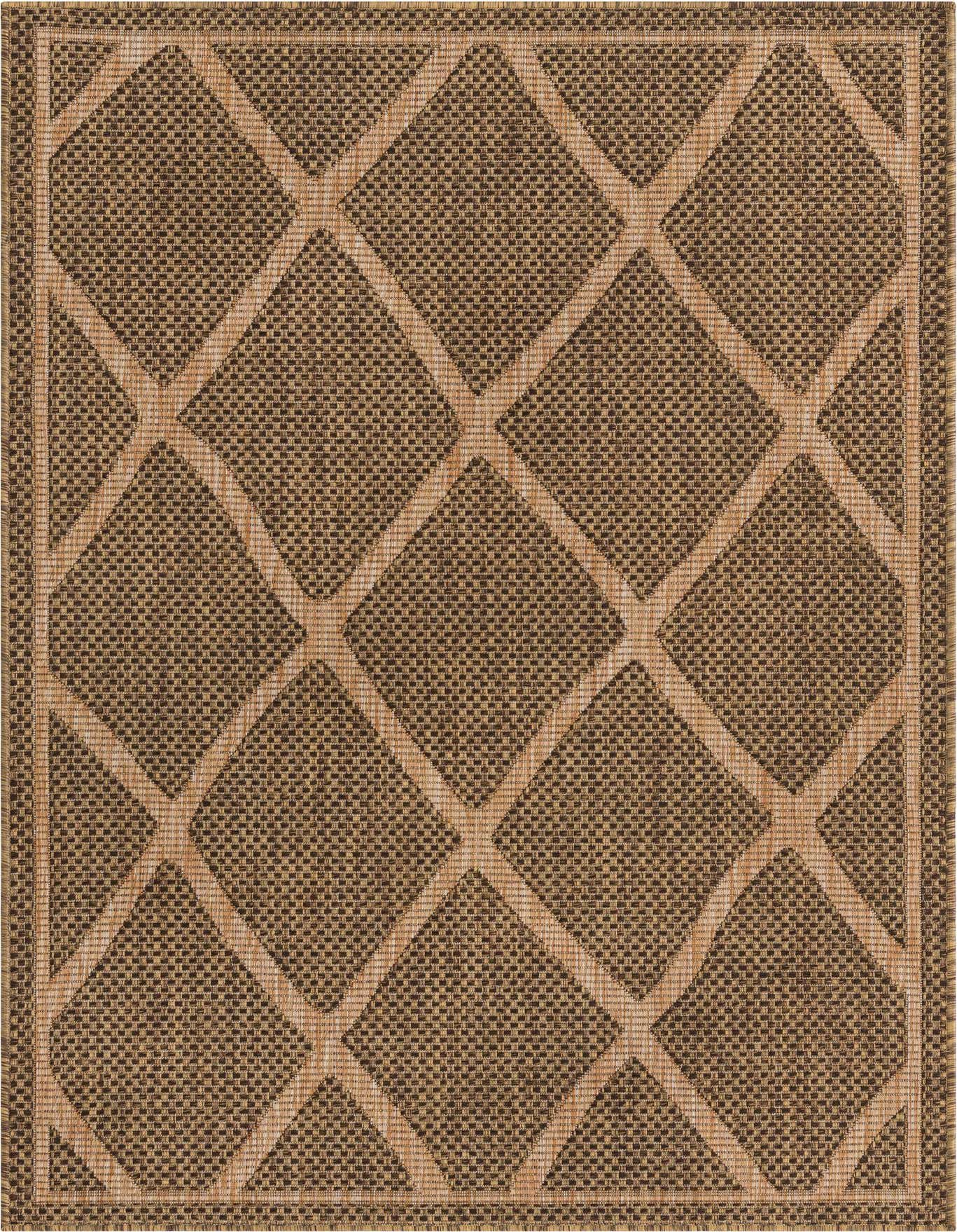 4' x 6' Easy-Clean Trellis Indoor / Outdoor Rug