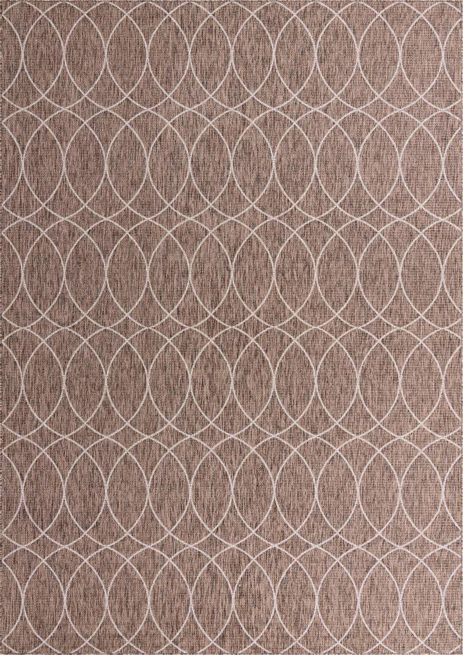 Detail image of 10' x 14' Easy-Clean Trellis Indoor / Outdoor Rug