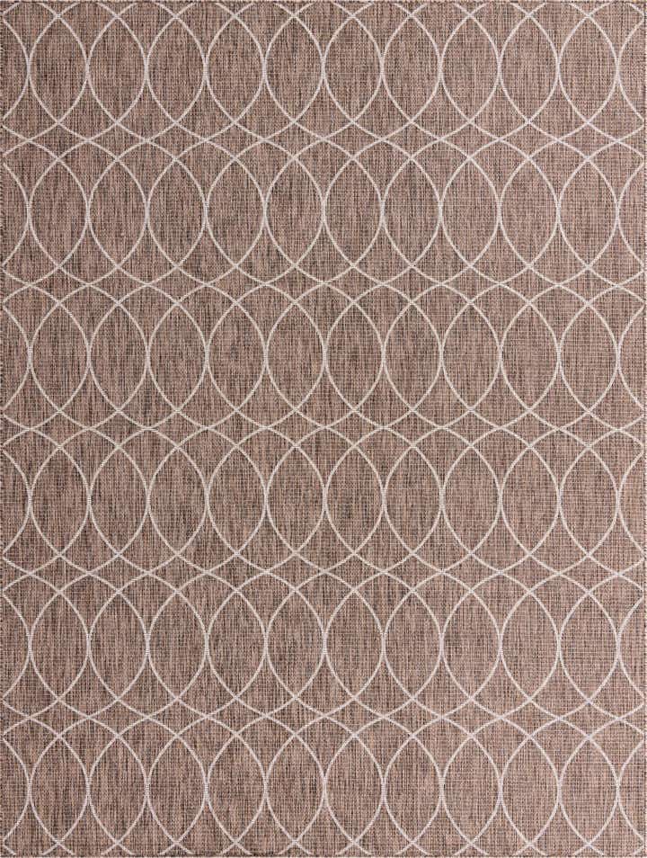 9' x 12' Easy-Clean Trellis Indoor / Outdoor Rug