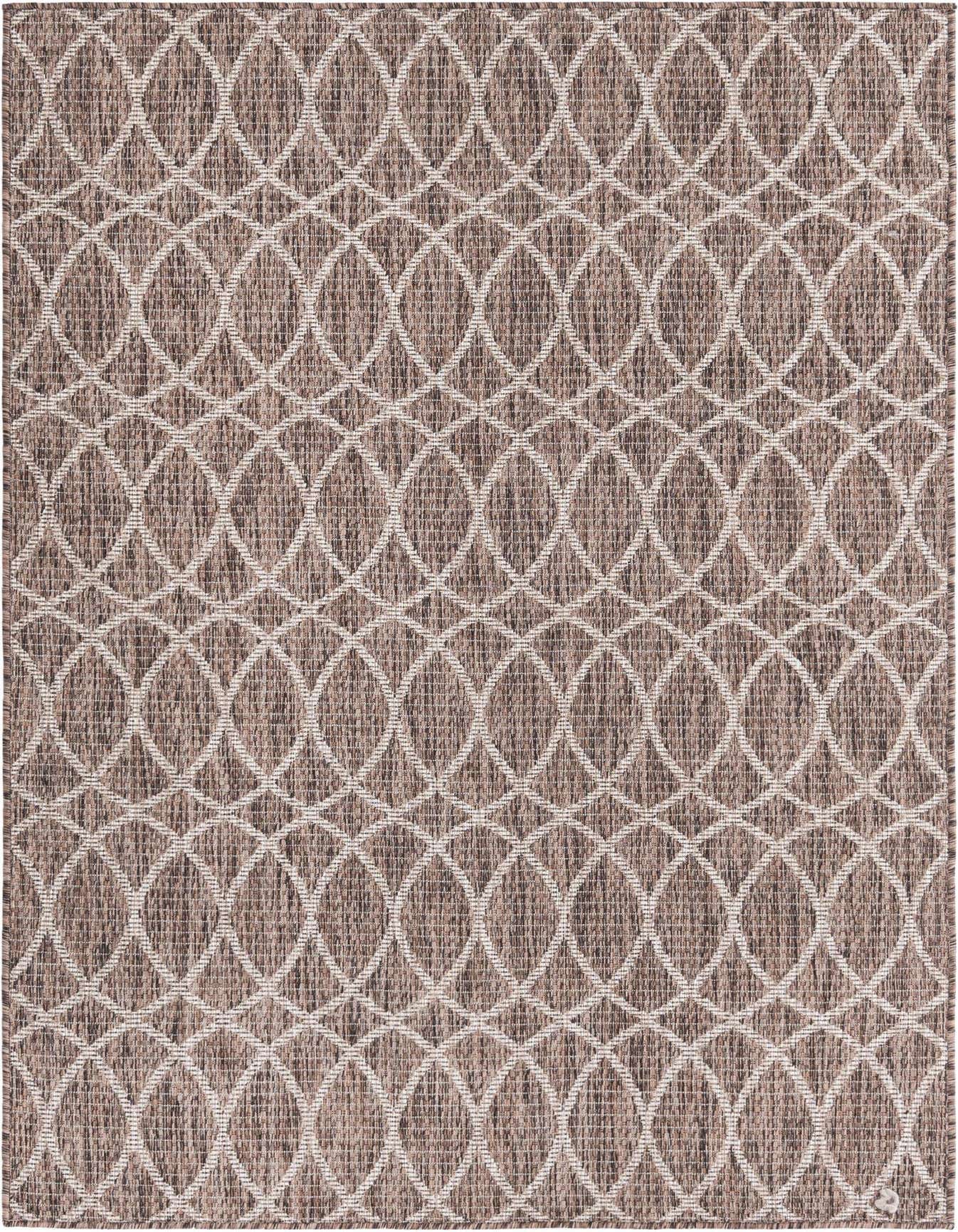 4' x 6' Easy-Clean Trellis Indoor / Outdoor Rug