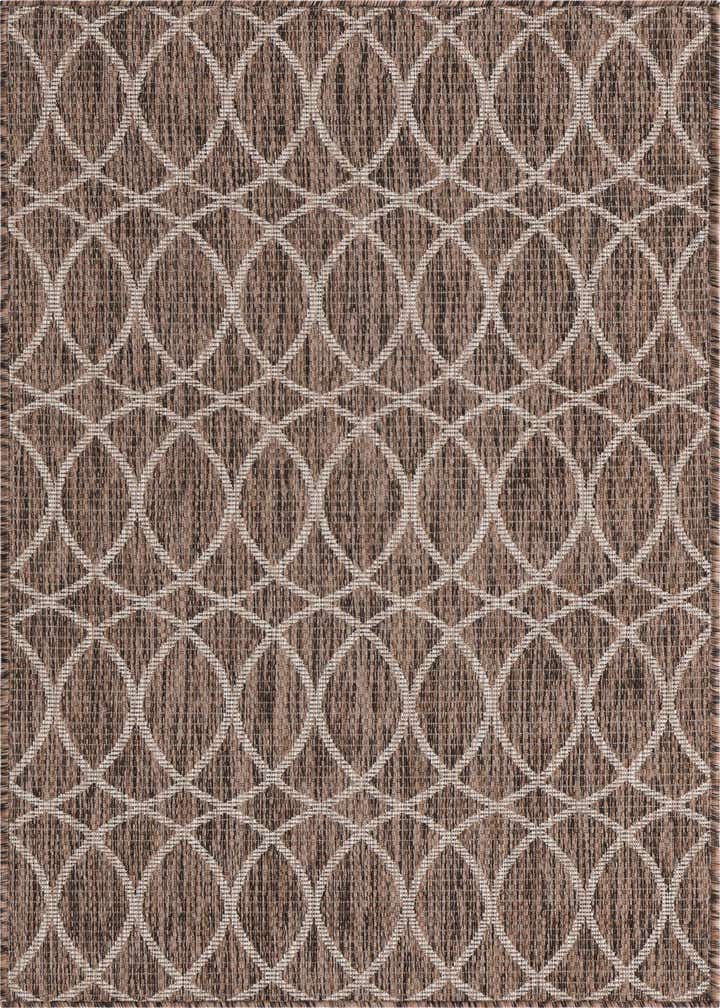 3' x 5' 3 Easy-Clean Trellis Indoor / Outdoor Rug