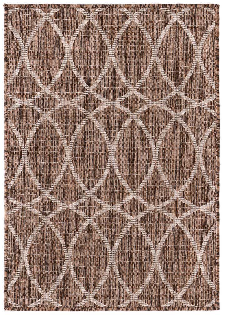 2' x 3' Easy-Clean Trellis Indoor / Outdoor Rug
