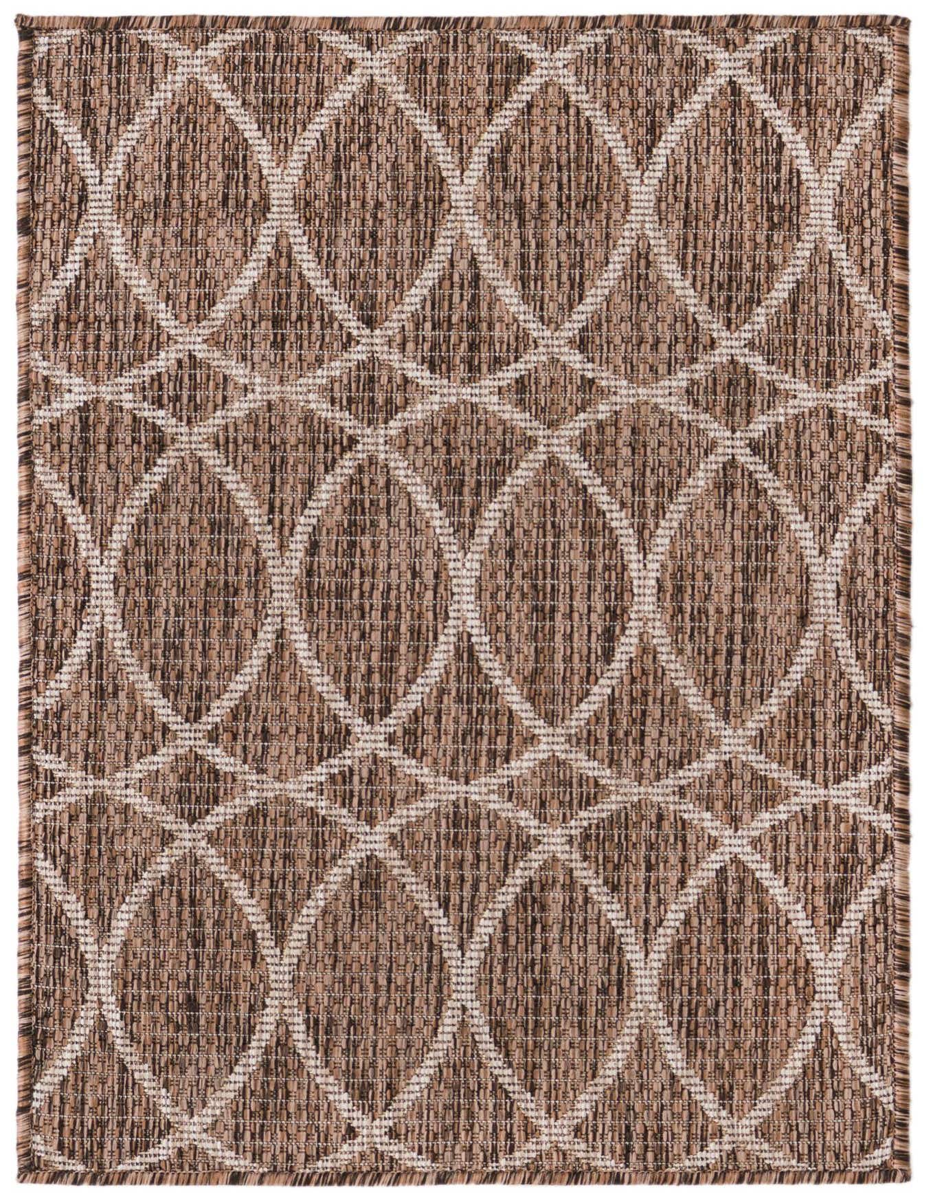 2' x 3' Easy-Clean Trellis Indoor / Outdoor Rug