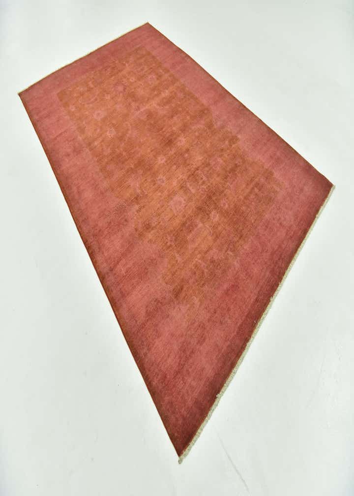 6' 5 x 9' 8 Hand Knotted Over-Dyed Ziegler Rug