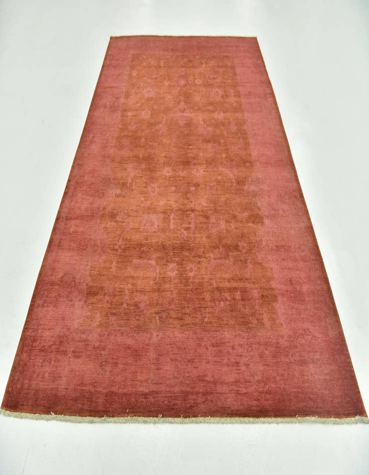 Detail image of 6' 5 x 9' 8 Hand Knotted Over-Dyed Ziegler Rug