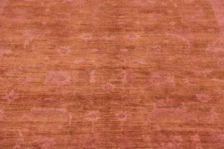 6' 5 x 9' 8 Hand Knotted Over-Dyed Ziegler Rug