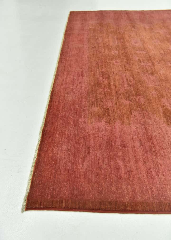 6' 5 x 9' 8 Hand Knotted Over-Dyed Ziegler Rug