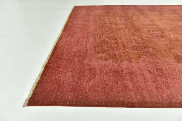 6' 5 x 9' 8 Hand Knotted Over-Dyed Ziegler Rug