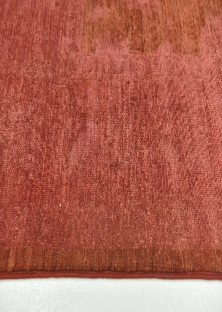 6' 5 x 9' 8 Hand Knotted Over-Dyed Ziegler Rug