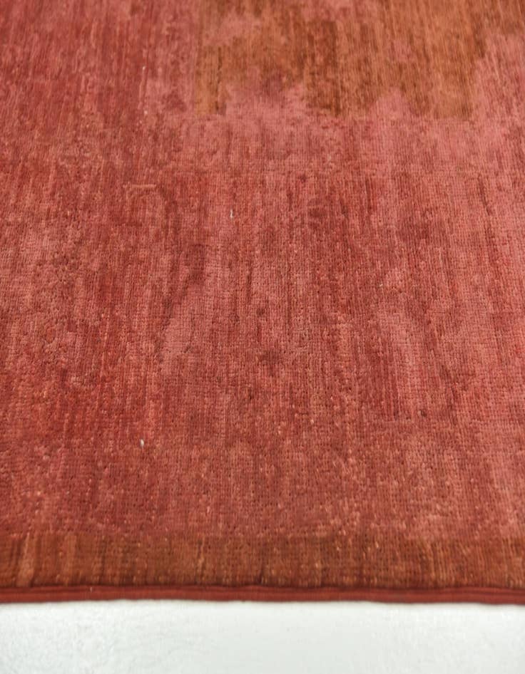 Detail image of 6' 5 x 9' 8 Hand Knotted Over-Dyed Ziegler Rug