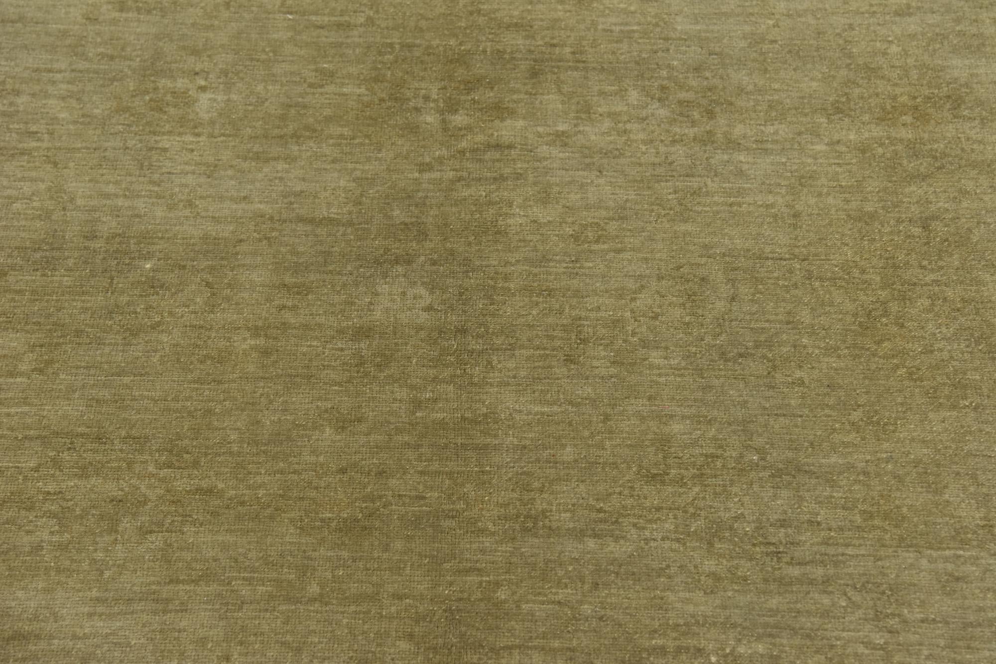 5' 6 x 8' Hand Knotted Over-Dyed Ziegler Rug