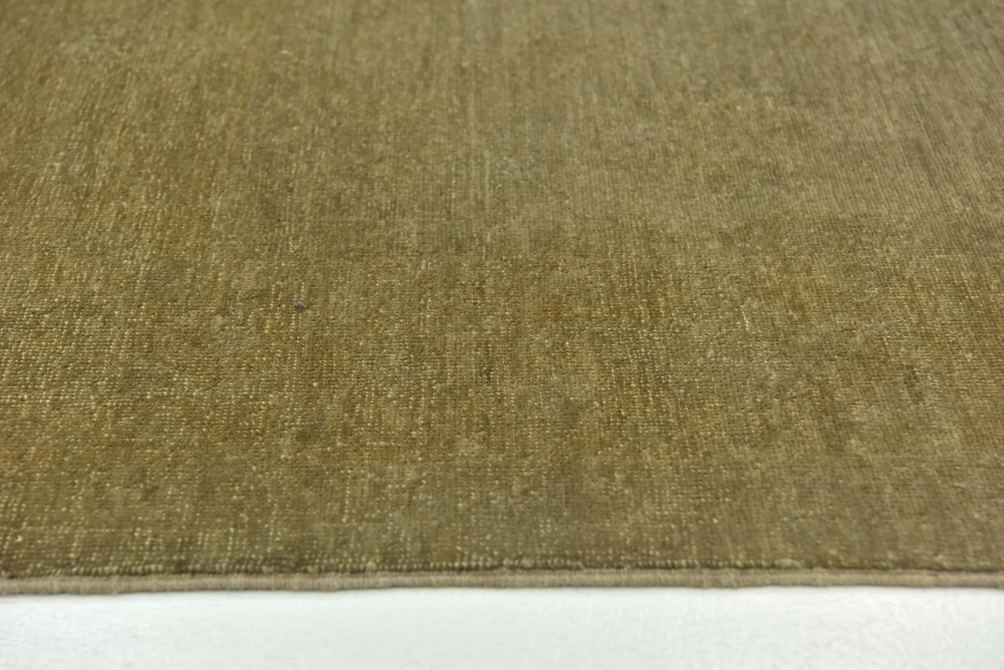 5' 6 x 8' Hand Knotted Over-Dyed Ziegler Rug