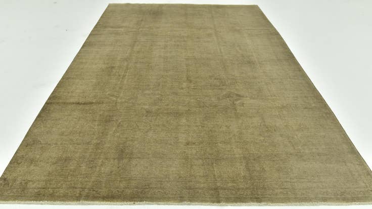 Detailfoto van 200cm x 295cm Handgeknoopt Overgeverfd Ziegler Vloerkleed