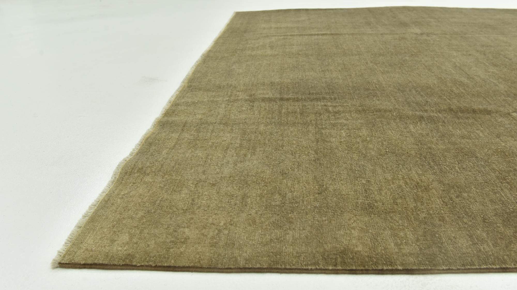 6' 6 x 9' 9 Hand Knotted Over-Dyed Ziegler Rug