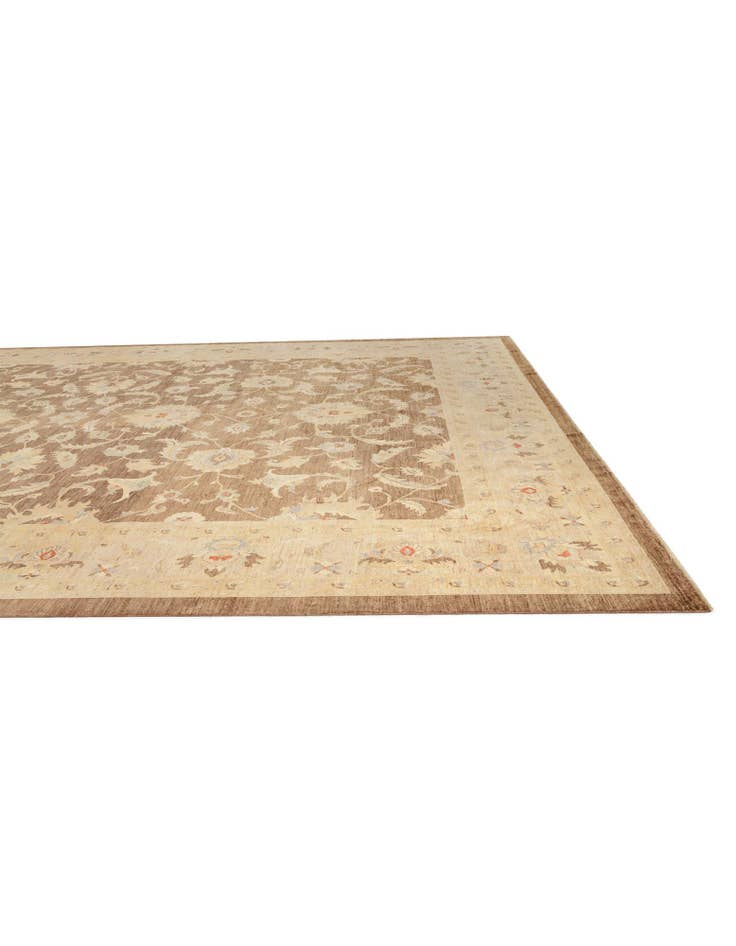 Detail image of 16' 10 x 21' 4 Hand Knotted Peshawar Ziegler Rug