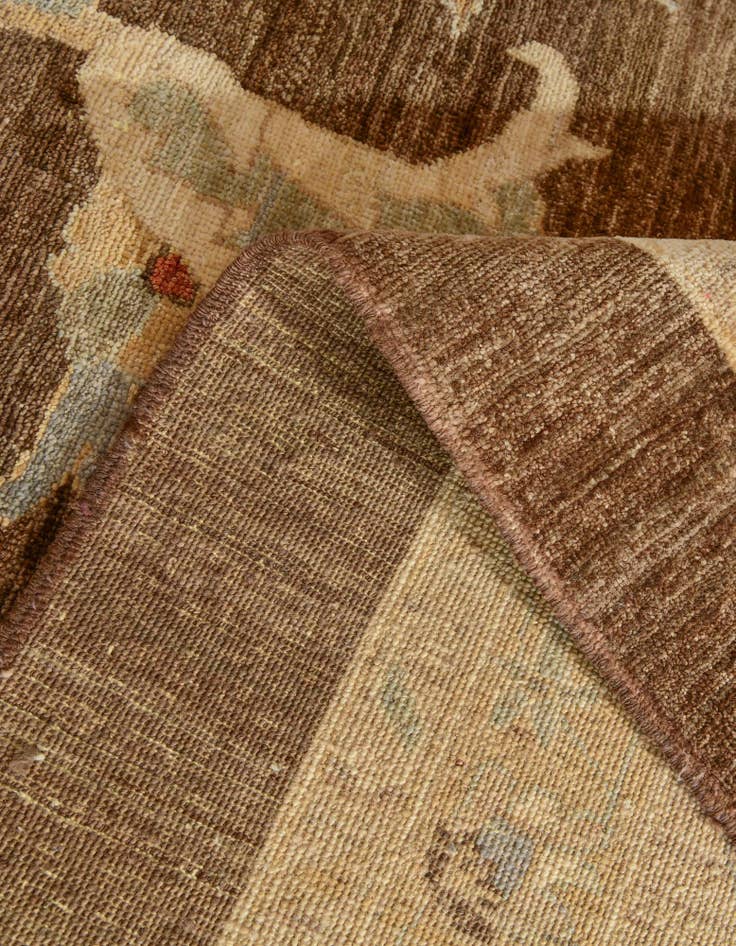 Detail image of 16' 10 x 21' 4 Hand Knotted Peshawar Ziegler Rug