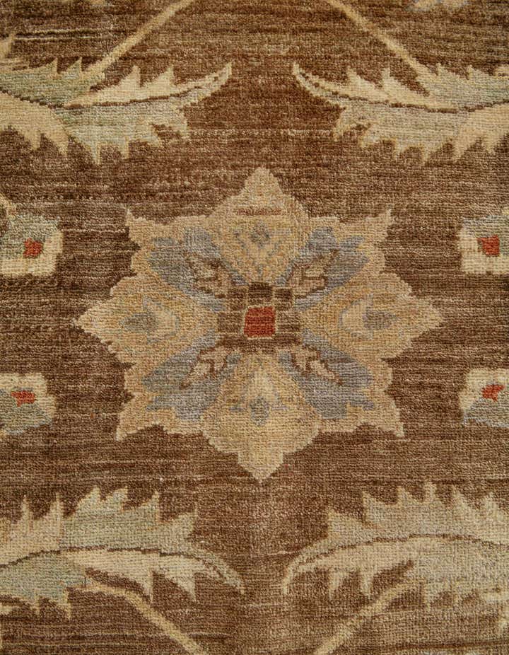 16' 10 x 21' 4 Hand Knotted Peshawar Ziegler Rug