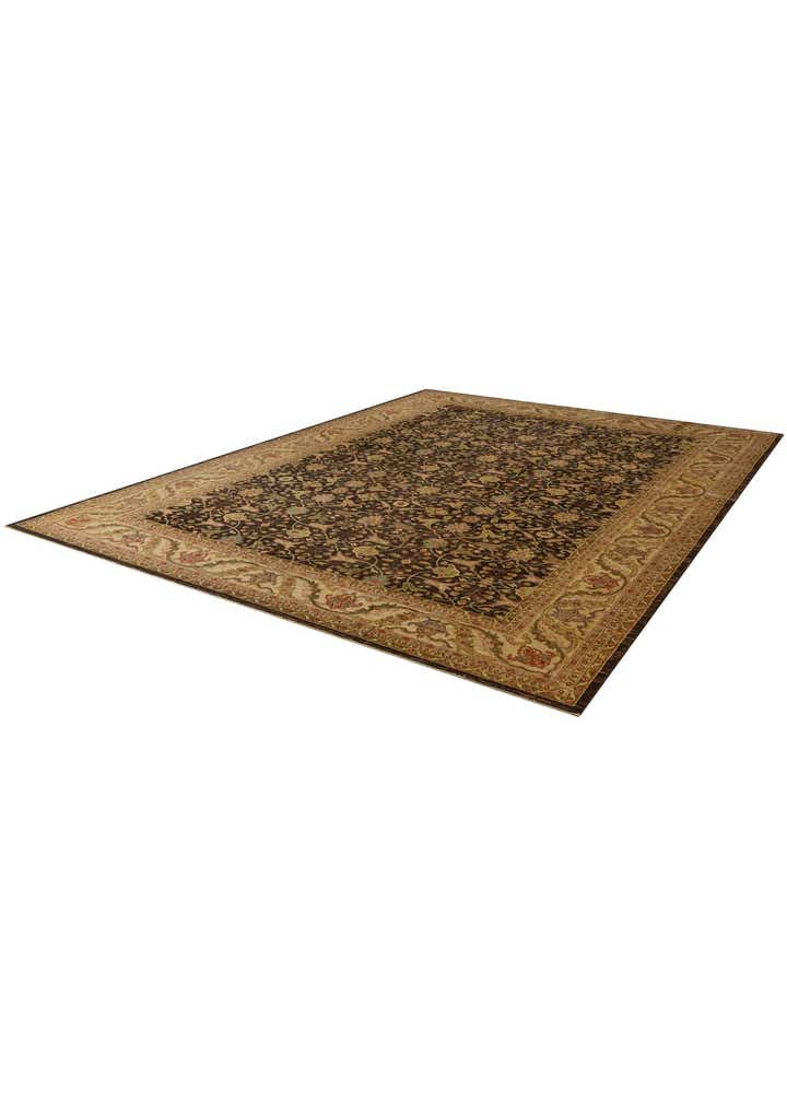 12' 11 x 17' 2 Hand Knotted Peshawar Ziegler Wool Rug