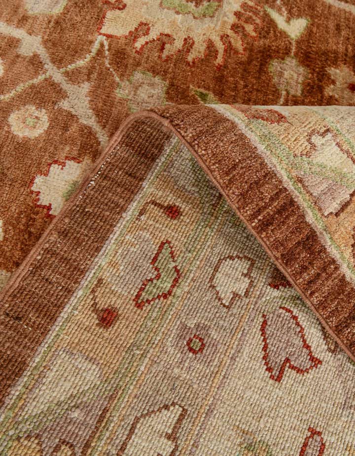 12' 1 x 17' 9 Hand Knotted Peshawar Ziegler Wool Rug