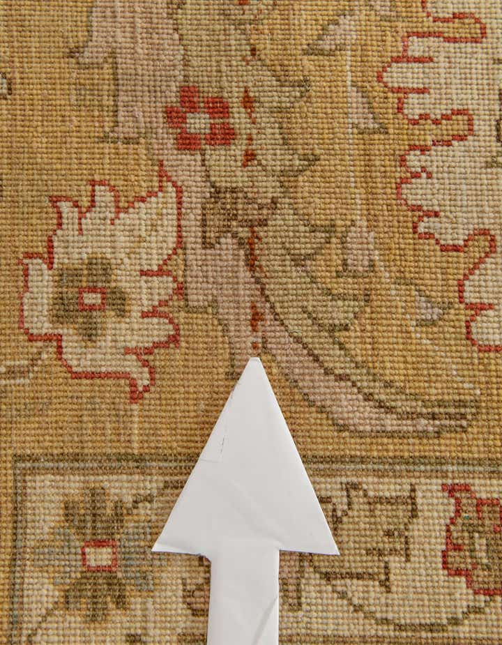 12' 6 x 18' 4 Hand Knotted Peshawar Ziegler Wool Rug