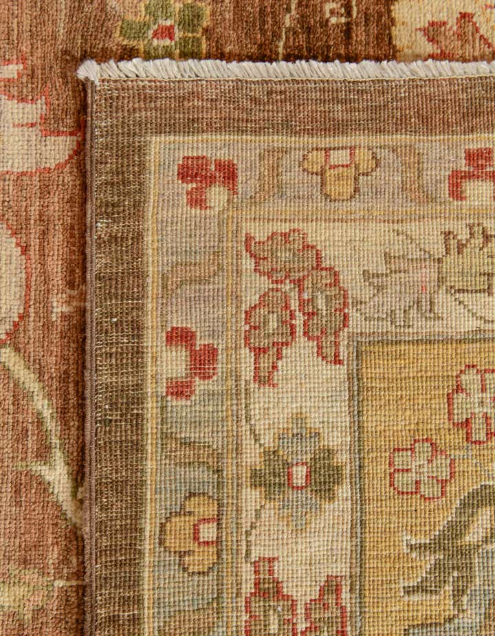 12' 6 x 18' 4 Hand Knotted Peshawar Ziegler Wool Rug