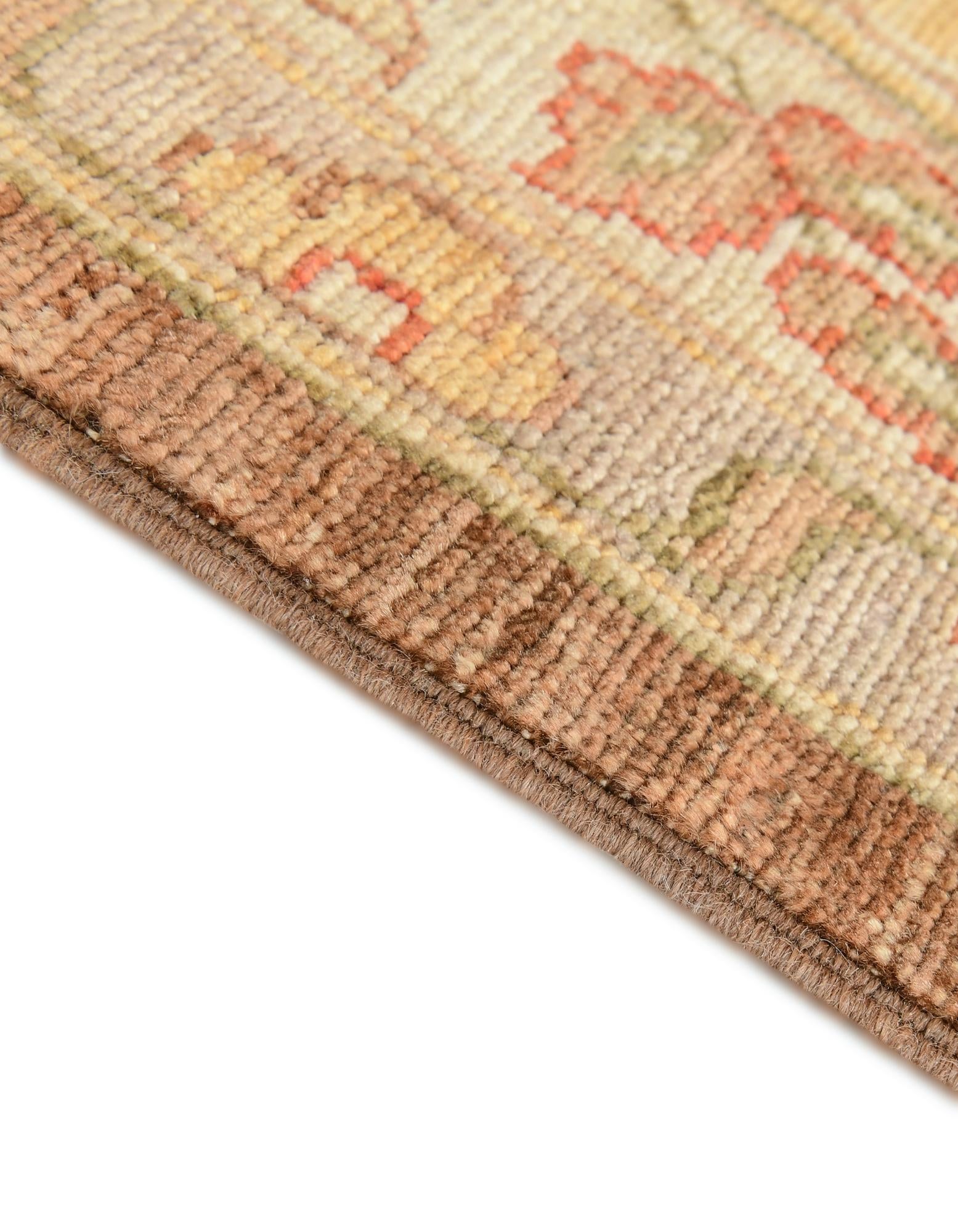 12' 6 x 18' 4 Hand Knotted Peshawar Ziegler Wool Rug