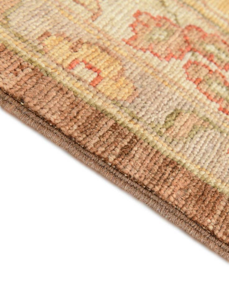 Detail image of 12' 6 x 18' 4 Hand Knotted Peshawar Ziegler Wool Rug