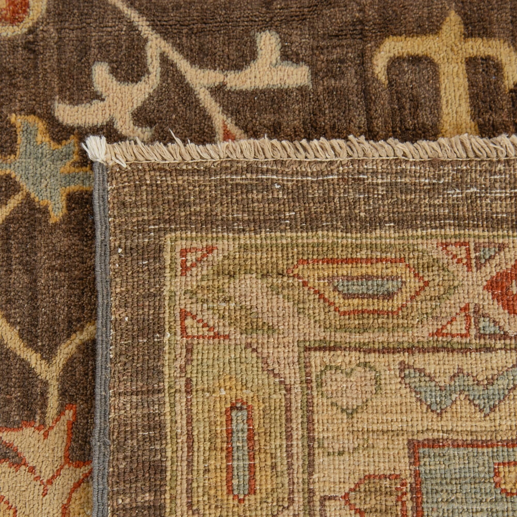 430cm x 555cm Hand Knotted Peshawar Ziegler Wool Rug