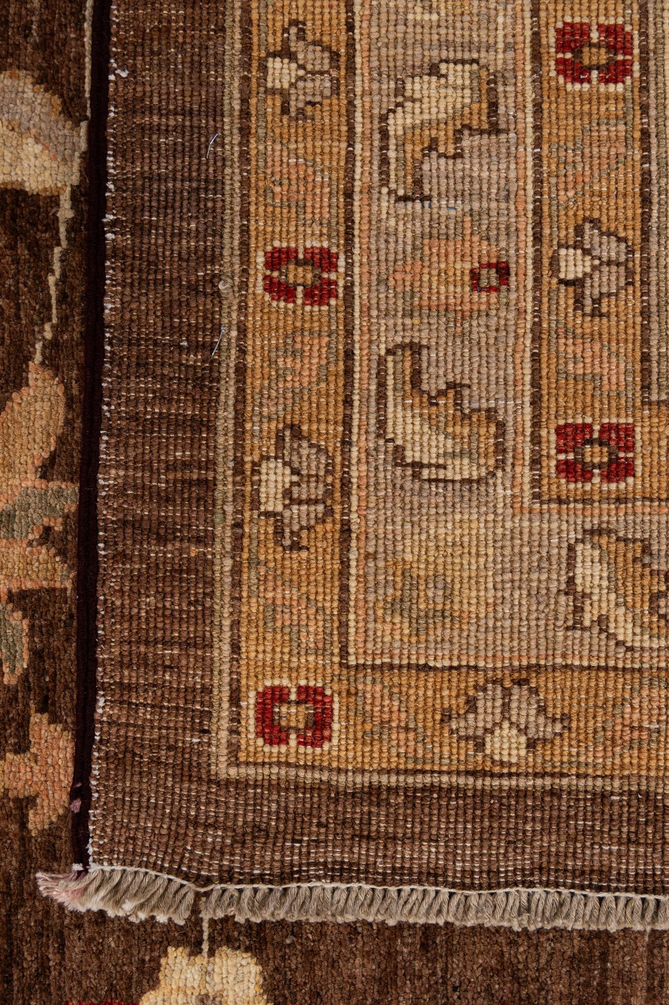 13' 5 x 17' 10 Hand Knotted Peshawar Ziegler Wool Rug