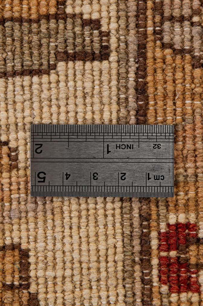 13' 5 x 17' 10 Hand Knotted Peshawar Ziegler Wool Rug