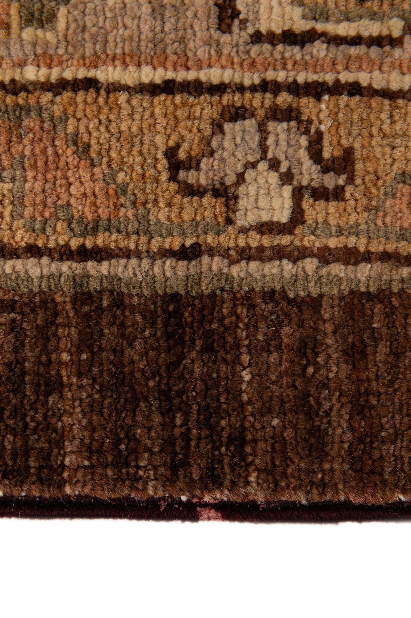 13' 5 x 17' 10 Hand Knotted Peshawar Ziegler Wool Rug