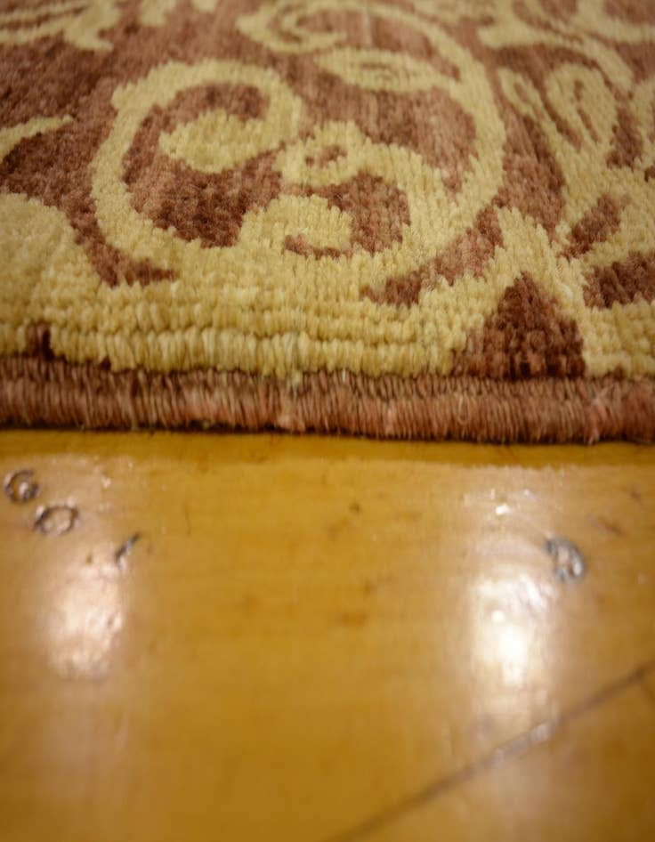 Detail image of 6' 11 x 9' 6  Hand Knotted Peshawar Ziegler Oriental Rug