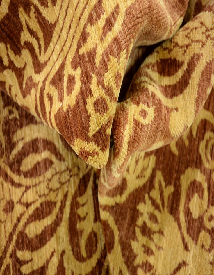 Detail image of 6' 11 x 9' 6  Hand Knotted Peshawar Ziegler Oriental Rug