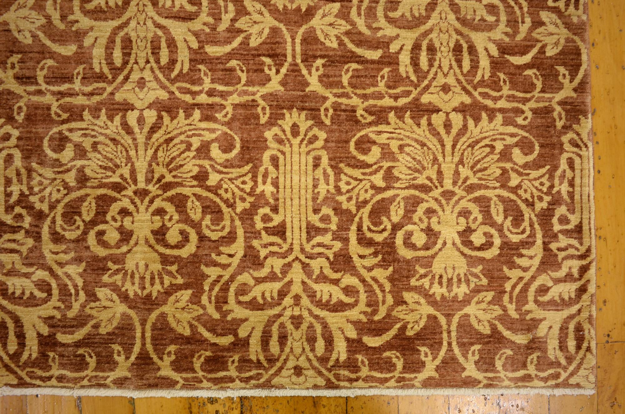 6' 11 x 9' 6 Hand Knotted Peshawar Ziegler Oriental Rug