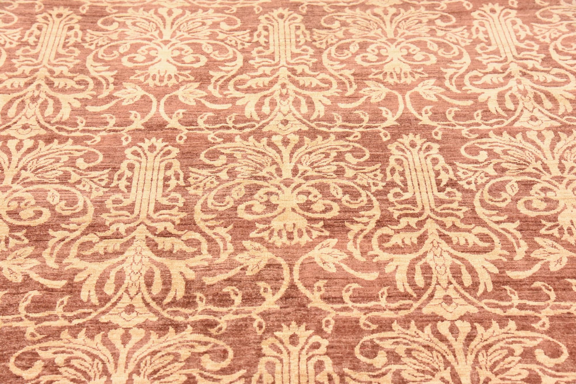 6' 11 x 9' 6 Hand Knotted Peshawar Ziegler Oriental Rug