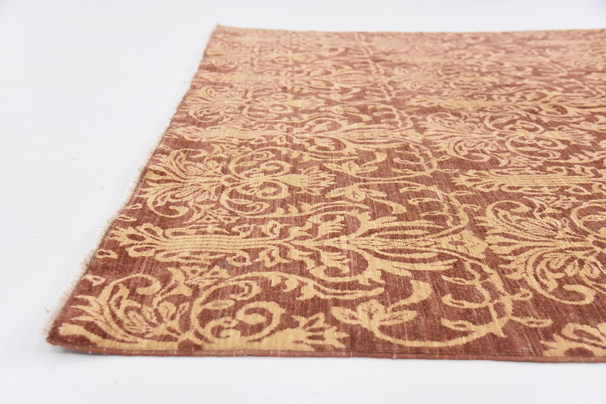 6' 11 x 9' 6 Hand Knotted Peshawar Ziegler Oriental Rug
