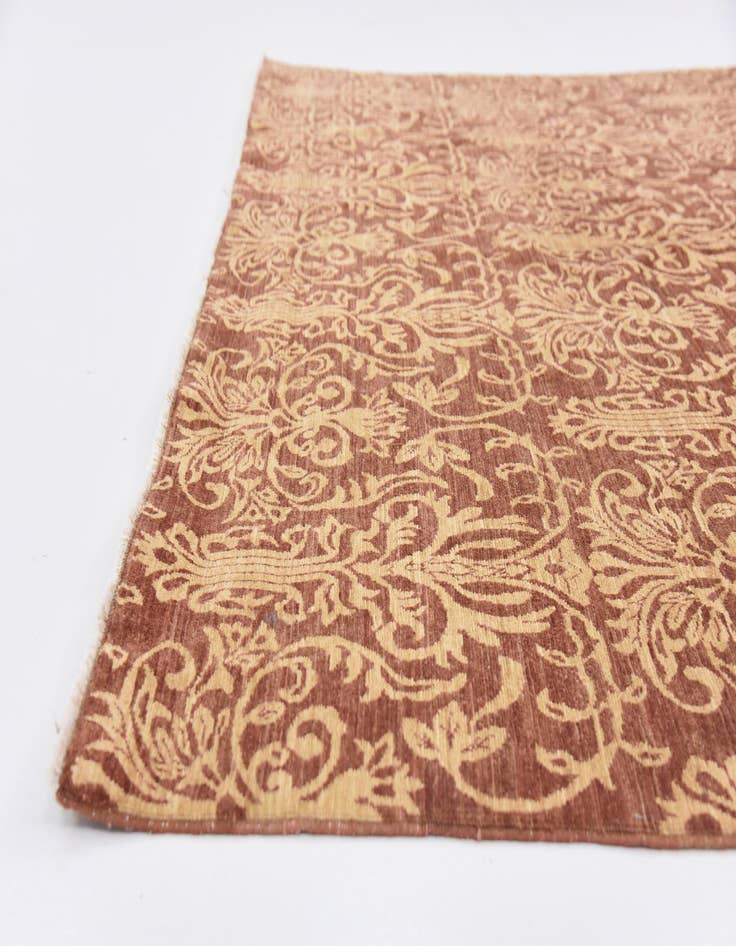 Detail image of 6' 11 x 9' 6  Hand Knotted Peshawar Ziegler Oriental Rug