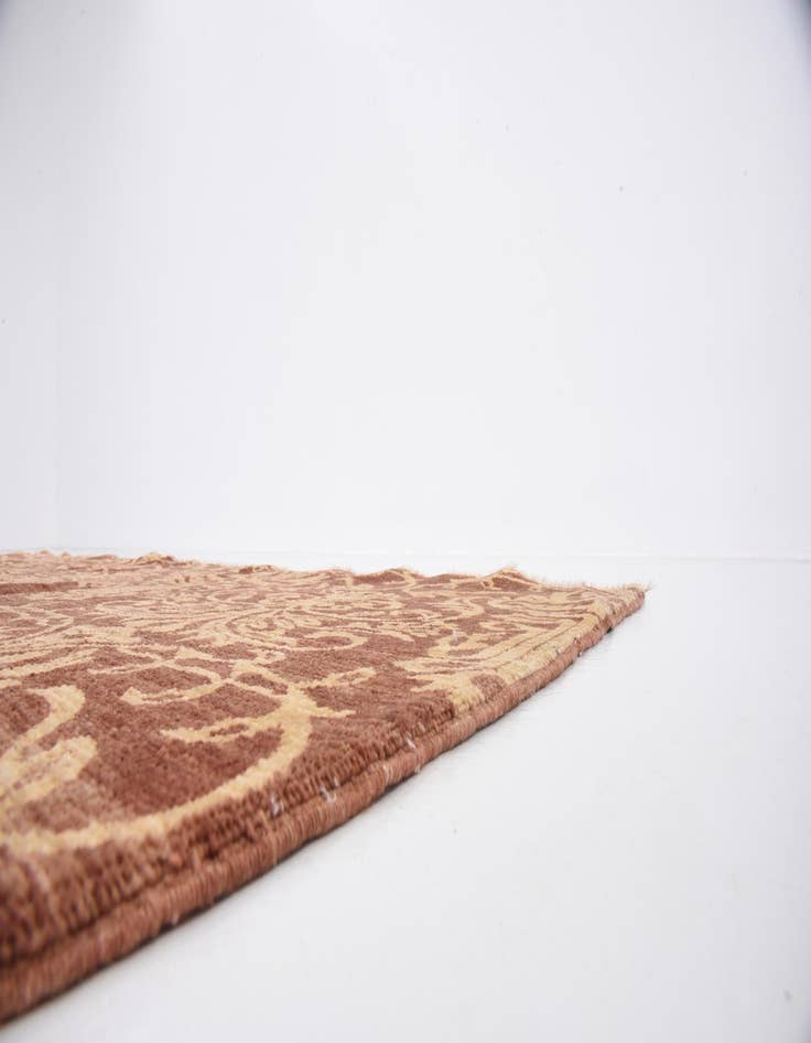 Detail image of 6' 11 x 9' 6  Hand Knotted Peshawar Ziegler Oriental Rug