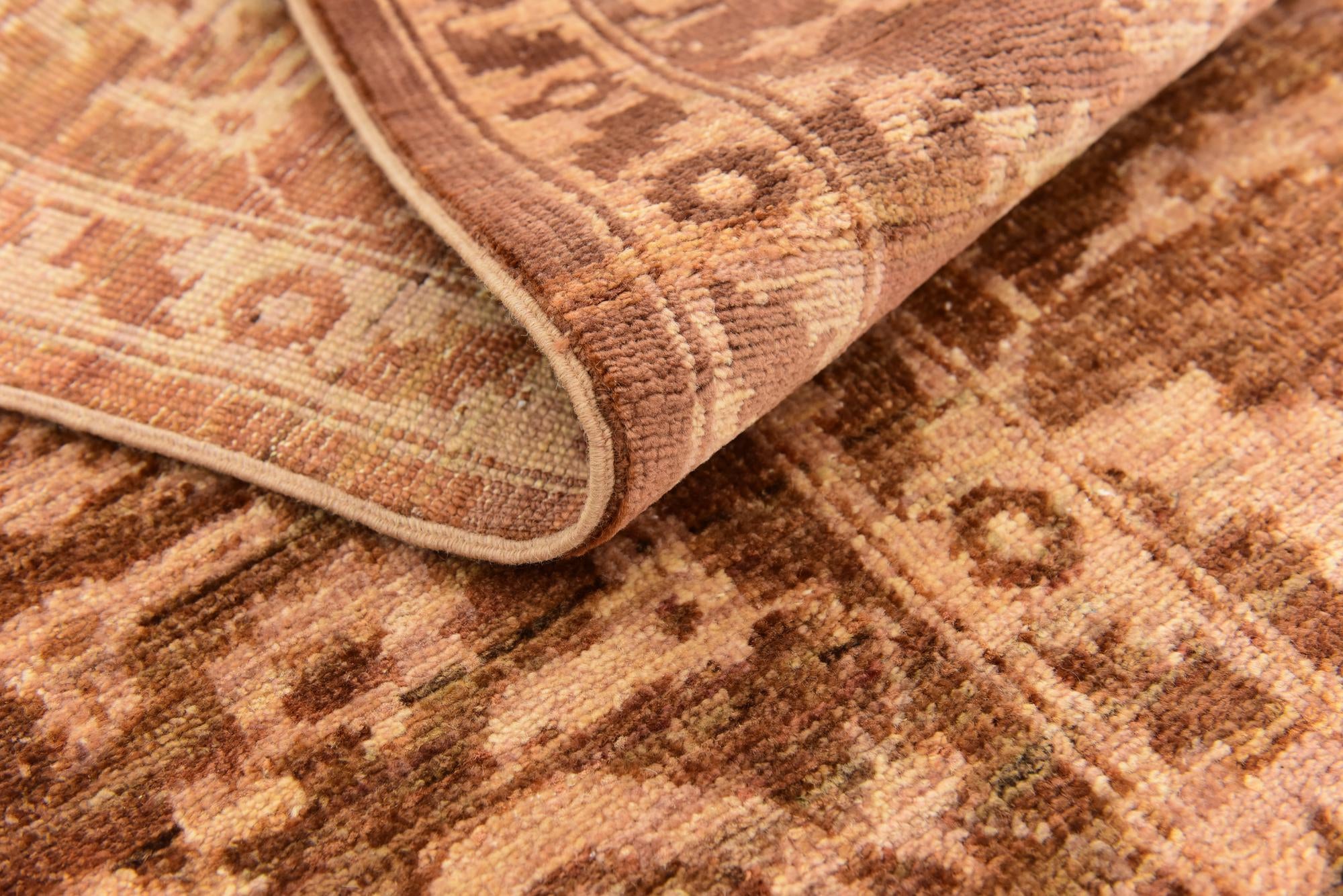 6' 5 x 10' Hand Knotted Peshawar Ziegler Rug