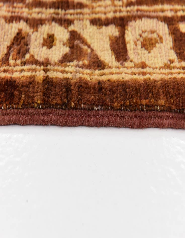 Detail image of 5' 8 x 9' 8  Hand Knotted Peshawar Ziegler Rug