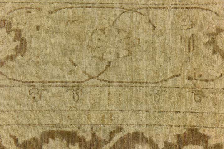 11' 9 x 14' 8 Hand Knotted Peshawar Ziegler Rug