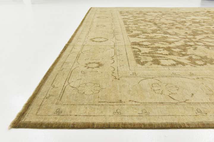 11' 9 x 14' 8 Hand Knotted Peshawar Ziegler Rug